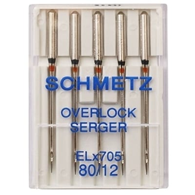 Elna 795807103 | ELX x 705 Size 12’s (5 needles in pack)