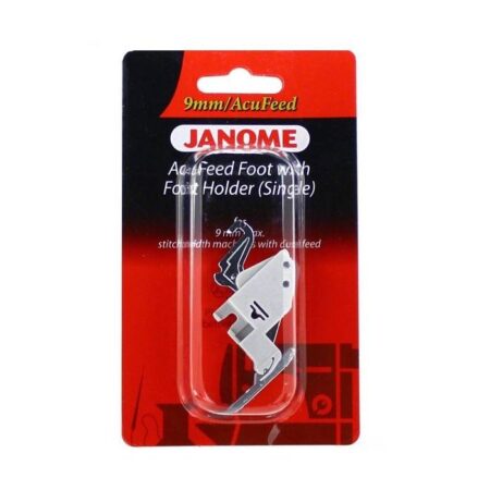 Janome Acufeed Holder & Foot (Single) - 202127006