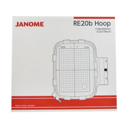 Janome Rectangular Hoop RE20B 140x200mm 864405001