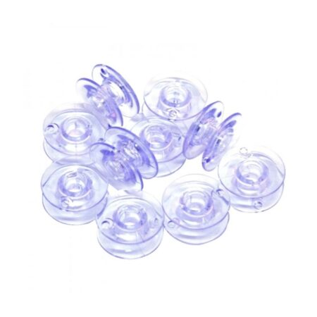 Janome Plastic Bobbins 11.5mm Pack of 10