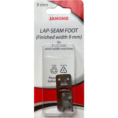 Janome Lap-Seam Foot Category D (Finished width 9mm) 202463007