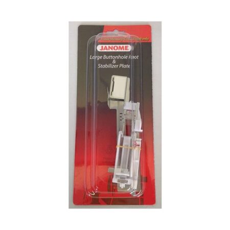 Janome Large Buttonhole Foot & Stabalizer Plate 202199009