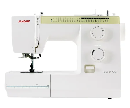 Janome Sewist 725S sewing machine front view